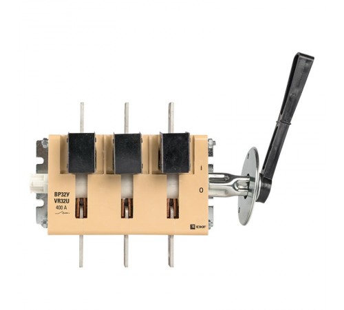 Выключатель-разъединитель ВР32У-37B31250 400А, 1 направление с д/г камерами, съемная левая/правая рукоятка EKF MAXima PROxima  uvr32-37b31250  EKF