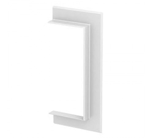 Настенная стыковая рамка кабельного канала Rapid 80 90x210 мм (алюминий,белый) (G-AWAO90210RW)  6279010  OBO Bettermann