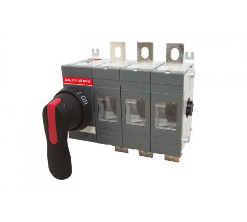 Рубильник ВНК-37-1 3П 400А с установленной фронтальной ручкой управления  SQ0744-0005  TDM