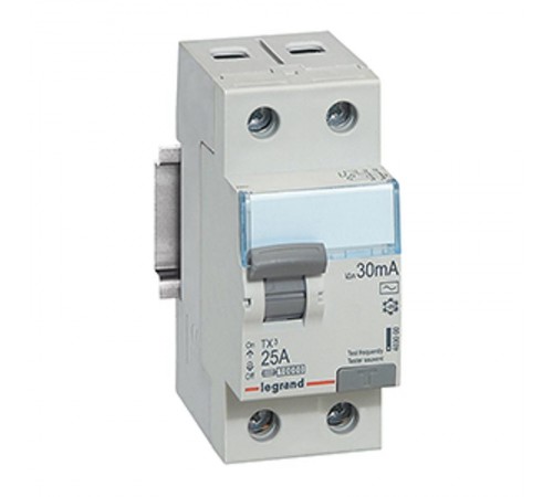 Выключатель дифференциальный (УЗО) TX3 2п 25А 300мА тип AC  403038  Legrand