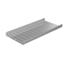 Лоток перф. 80х600х1,5 L6000 мм "Быстрый монтаж ПЛЮС" HD  LPplus80-600-1.5-6000 HD  КМ - профиль