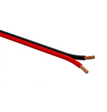 Акустический кабель ЭРА 2х0,75 мм2 красно-черный, 10 м   Б0059289  ЭРА