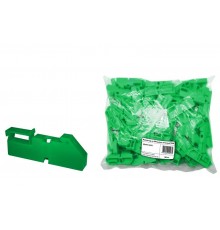 Изолятор на DIN рейку зелёный   SQ0810-0003  TDM