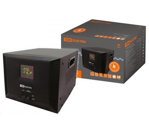 Стабилизатор напряжения СНР1-1-3 кВА электронный переносной   SQ1201-0005  TDM