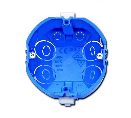 Коробка монтажная D=74, глубина 60мм, расстояние между крепежными винтами 60мм для гибсокартоновых стен  1740-0-0071   2CKA001740A0071  ABB