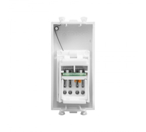 Компьютерная розетка "Белое облако" "Avanti" RJ-45 модульная,кат. 5е , 1 мод  4400461  DKC