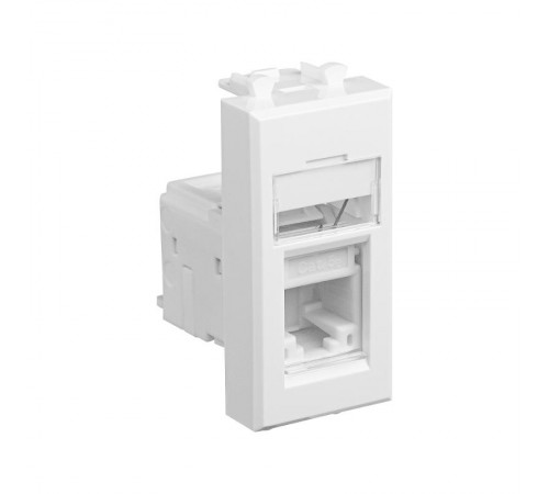 Компьютерная розетка "Белое облако" "Avanti" RJ-45 модульная,кат. 5е , 1 мод  4400461  DKC