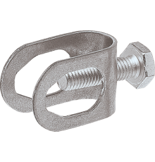 Зажим соединительный пруток - стержень, оцинк.90551Ezetek