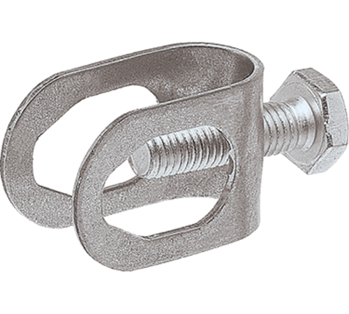 Зажим соединительный пруток - стержень, оцинк.90551Ezetek