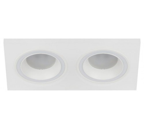 Светильник встраиваемый декоративный DK92 WH MR16/GU5.3 белый  Б0054362  ЭРА