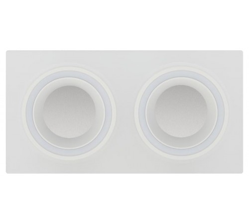 Светильник встраиваемый декоративный DK92 WH MR16/GU5.3 белый  Б0054362  ЭРА