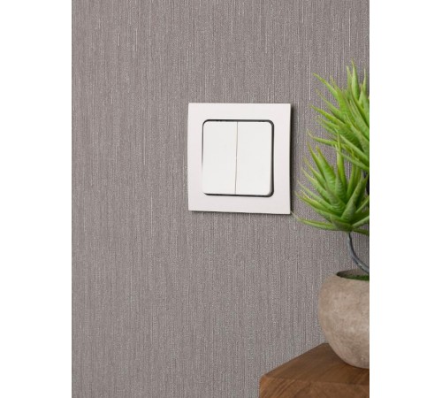 Стокгольм Механизм Выключателя 2-кл. проходного 10А белый PROxima  EYV10-027-10  EKF