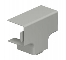 Крышка T-образной секции кабельного канала WDK 30x30 мм (ПВХ,серый) (WDK HT30030GR)  6158536  OBO Bettermann