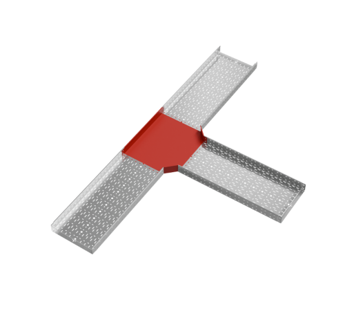 Т-отвод 100х500 мм "ПЛЮС" HD  TDplus100-500 HD   КМ-профиль