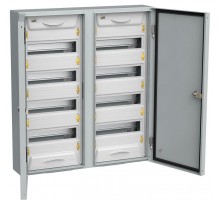 Корпус металлический ЩРн-2х48з-1 (ВхШхГ) 690x620x136мм IP54 UNIVERSAL  MKM11-N-2x48-54-Z-U  IEK