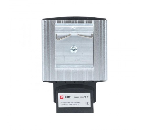 Обогреватель на DIN-рейку клеммный 45Вт 230В IP20 EKF PROxima  heater-click-45-20  EKF