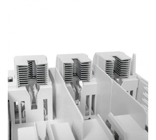 Выключатель-разъединитель УВРЭ v2 250А с дополнительным контактом (NO+NC) откидного типа под предохранители ППН (габ.1) uvre2-250EKF