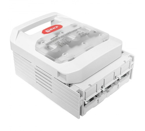 Выключатель-разъединитель УВРЭ v2 250А с дополнительным контактом (NO+NC) откидного типа под предохранители ППН (габ.1) uvre2-250EKF