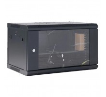 Настенный шкаф 19" 9U 600450501 (ШxГxВ), RAL 9005  04-0964-112  REXANT