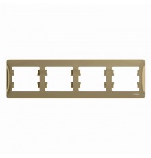 Glossa Титан Рамка 4-ая, горизонтальная  GSL000404  SE