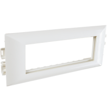 Суппорт с рамкой на 3 поста (45х45) в профиль для кабель-канала 100х50  100009S  SPL