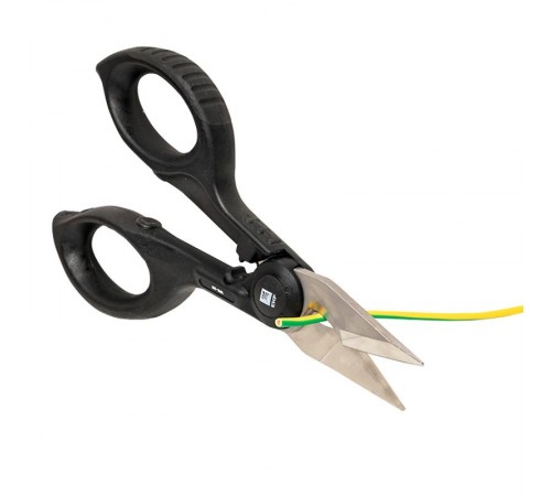 Универсальные ножницы монтажника в пластиковом чехле WS-35 EKF Professional  ws-35  EKF