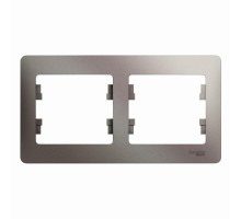 Glossa Платина Рамка 2-ая горизонтальная  GSL001202  SE