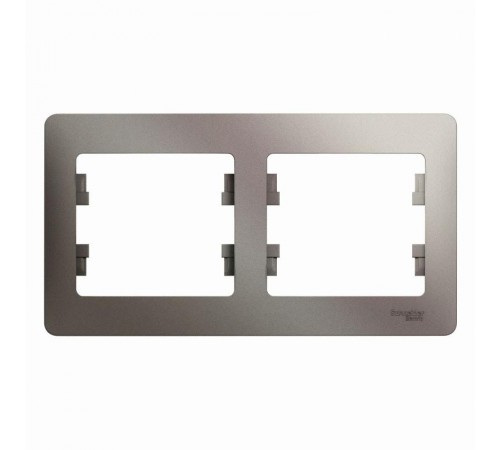 Glossa Платина Рамка 2-ая горизонтальная  GSL001202  SE