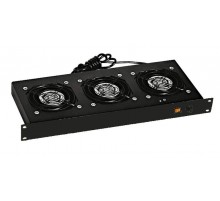 Модуль вентиляторный WZ-5606-05-01-161 (WZ-PW13-00-00-161) 19",,черн.(RAL 9005) (PW-1,3)  39585  Zpas