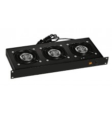 Модуль вентиляторный WZ-5606-05-01-161 (WZ-PW13-00-00-161) 19",,черн.(RAL 9005) (PW-1,3)  39585  Zpas