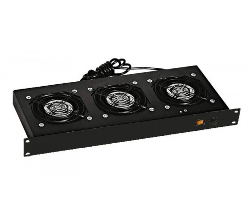 Модуль вентиляторный WZ-5606-05-01-161 (WZ-PW13-00-00-161) 19",,черн.(RAL 9005) (PW-1,3)  39585  Zpas