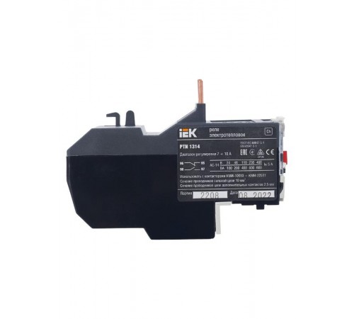 Реле РТИ-1314 электротепловое 7-10А   DRT10-0007-0010  IEK