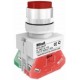Выкл. кноп. ABLFP 22 мм Цвет:КРАСНЫЙ 220В ВK-22   25020DEK  DEKraft