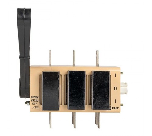 Выключатель-разъединитель ВР32У-31А71220 100А, 2 направления с д/г камерами, несъемная левая/правая рукоятка EKF MAXima PROxima  uvr32-31a71220  EKF