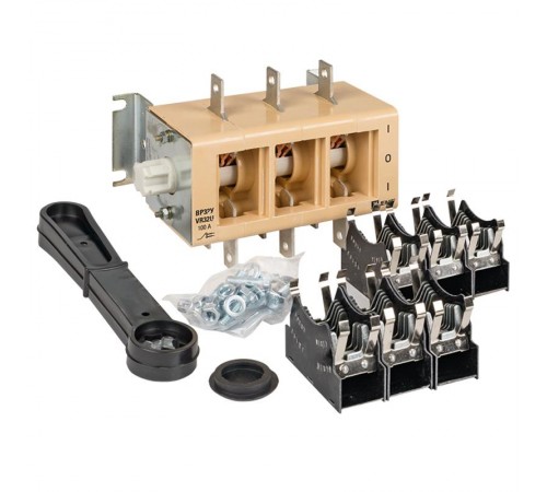 Выключатель-разъединитель ВР32У-31А71220 100А, 2 направления с д/г камерами, несъемная левая/правая рукоятка EKF MAXima PROxima  uvr32-31a71220  EKF