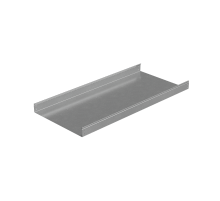 Лоток неперф. 80х600х1,2 L2000 мм "Стандарт ПЛЮС" INOX304  LNEplus80-600-1.2-2000 INOX304  КМ-Профиль