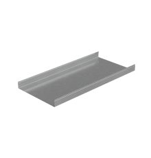 Лоток неперф. 80х600х1,0 L2000 мм "Стандарт ПЛЮС" INOX304  LNEplus80-600-1.0-2000 INOX304  КМ-Профиль