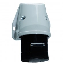 Розетка настенная Quick-Connect 16A 4p 500V 7h IP44 90 x 87 черная I 11914-Bals I Bals