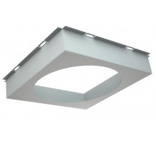 Рамка для потолка SL/DL (COLIBRI) 190x190xd165 (100x100x40 lamel 10mm) silver  2170000350  Световые Технологии