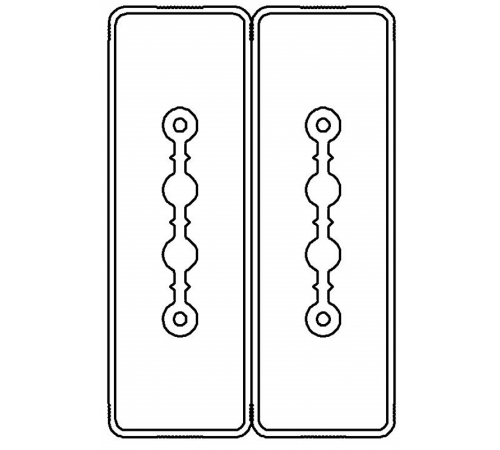 Секция прямая 2+2 точек отвода L=3000мм, Cu, 2P+2P, 40A  LTC40BSP41AA000  DKC