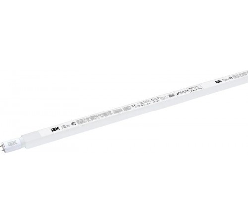 Лампа светодиодная LED T8 линейная 20Вт 2000Лм 230В 4000К G13 IEK  LLE-T8R-20-230-40-G13  IEK