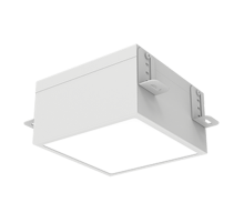 Светодиодный светильник DL-Grill CRI90 для потолка Грильято встраив.24 Вт 4000 К 140х140х100 мм IP54 серый муар  V1-R0-71809-10D01-5402440  VARTON