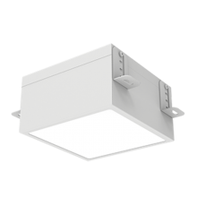 Светодиодный светильник DL-Grill CRI90 для потолка Грильято встраив.24 Вт 4000 К 140х140х100 мм IP54 белый муар  V1-R0-01809-10D01-5402440  VARTON