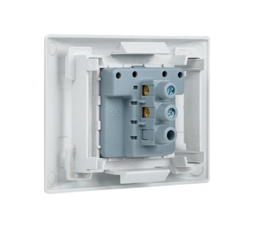 Выключатель 10А,  1 клавишный без индикатора  E2MV10-021-10  EKF