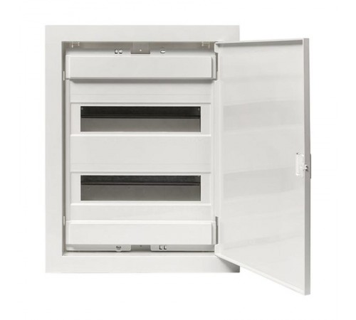 Встраиваемый силовой щит "Nova" 24 мод. с пластик. дверью IP41 Proxima  nv-pb-pd-2  EKF