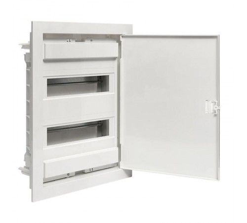 Встраиваемый силовой щит "Nova" 24 мод. с пластик. дверью IP41 Proxima  nv-pb-pd-2  EKF