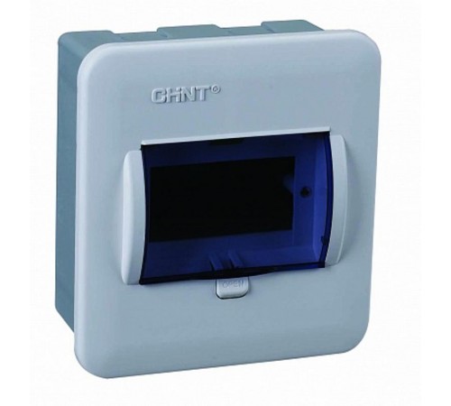 Корпус пластиковый модульный с неоновым индикатором 15 мод 1 ряд NX8-15-J IP30 (R)  216036  CHINT