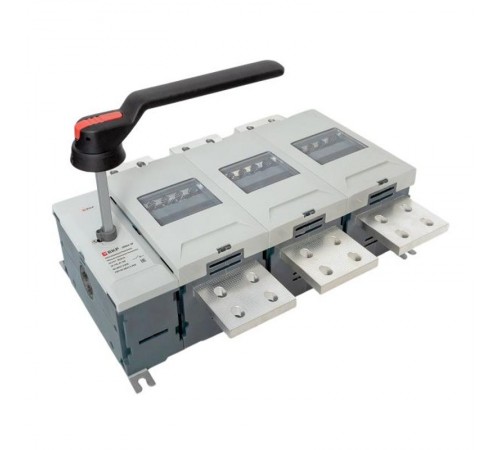 Рубильник-выключатель 4000A 3P c рукояткой управления для прямой установки PowerSwitch  psds-4000-3  EKF