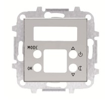 Накладка терморегулятора 8140.5, серия SKY, цвет серебряный  2CLA854050A1301  ABB