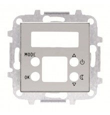 Накладка терморегулятора 8140.5, серия SKY, цвет серебряный  2CLA854050A1301  ABB